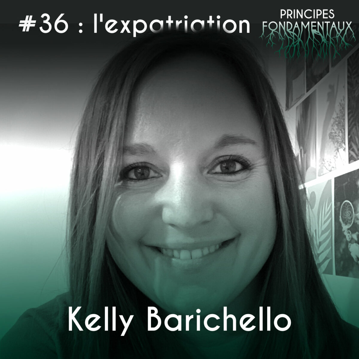 Couverture Podcast #36 : Kelly Barichello - l'expatriation